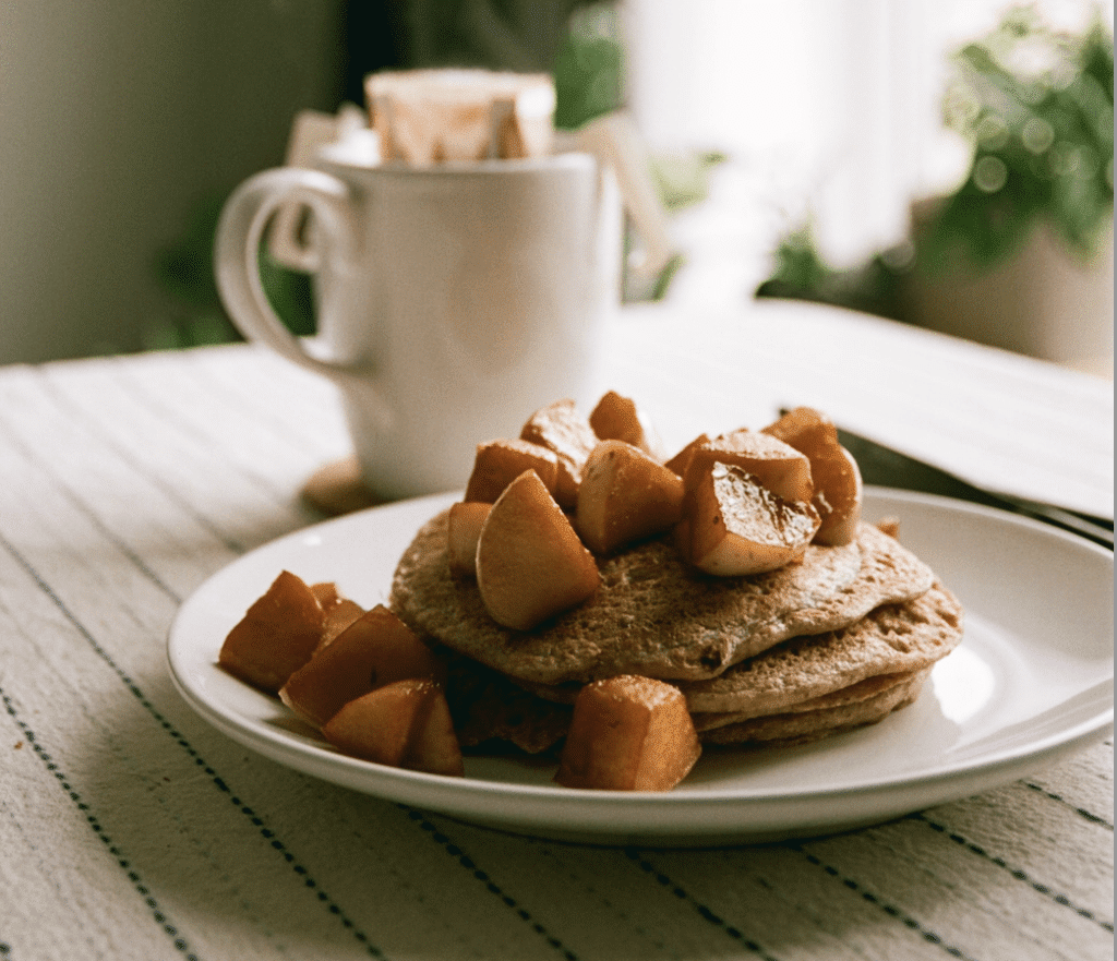 Appel-kaneel pannenkoekjes